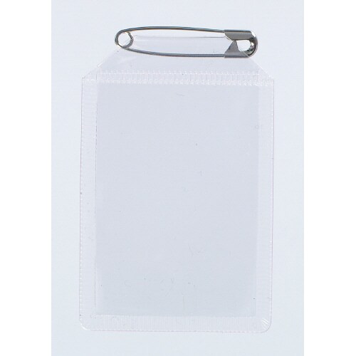 キンダー名札 58×38mm ピン付き ×100