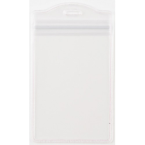 名札ケースファスナー付 名刺サイズ 10個