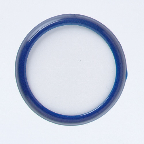 丸型名札 直径50mmピン・クリップ両用 紺×50