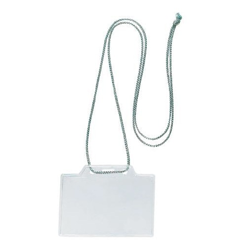 ぶらさげ名札 名刺サイズ 横型 10個