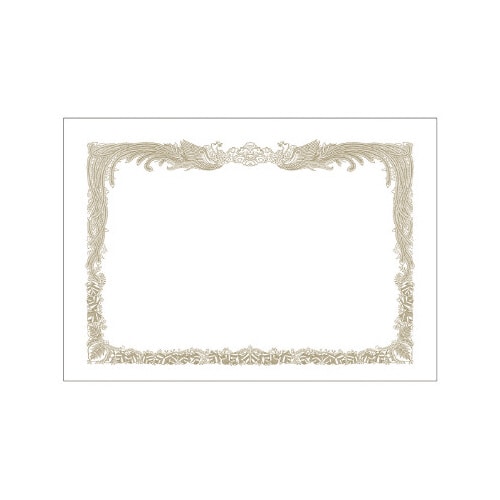 *ミニ賞状用紙 はがき判 縦書用 100P