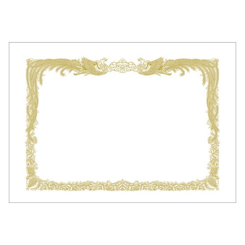 賞状用紙 上質紙 みの判 縦書用