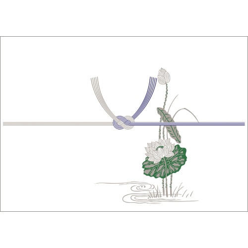 パック入のし紙 A4判 蓮 京 30冊入