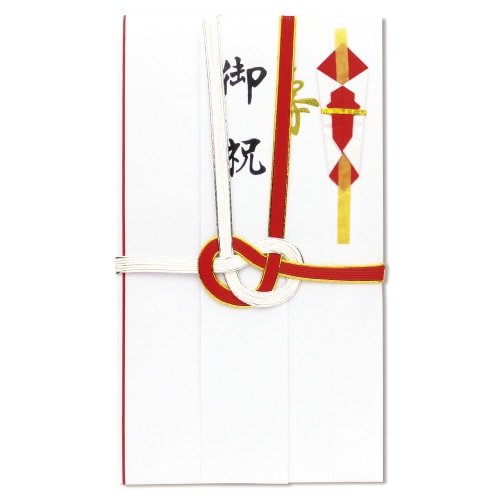 金封 東京折 赤白金銀七本 短冊 30枚入