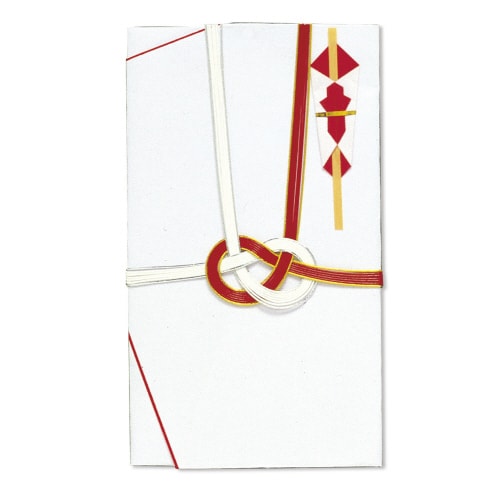 金封 大阪折 赤白金銀七本 無字 30枚入