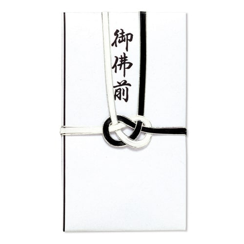 金封 東京折 黒白銀七本 御佛前 30枚入