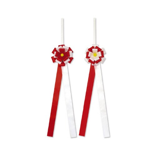 テープカット用花型リボン 花径130