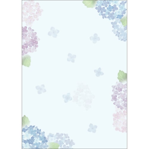 和柄用紙 和ごころ 紫陽花 5冊入