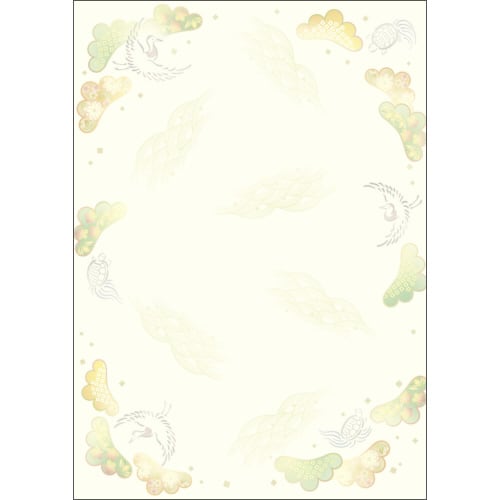 和柄用紙 和ごころ A4判 祝松 5冊入