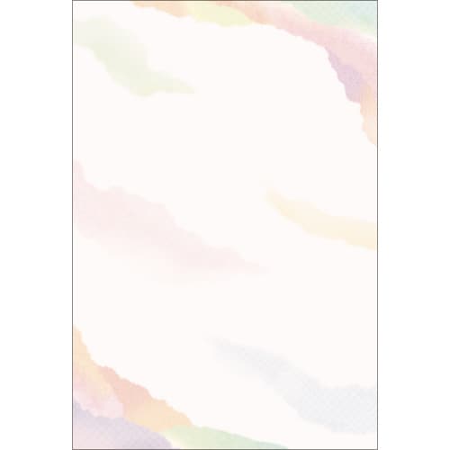 和柄用紙 和ごころ はがきサイズ 重ね和紙桃5冊入