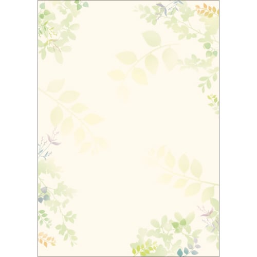 デザインペーパーフラール グリーンズ 5冊入