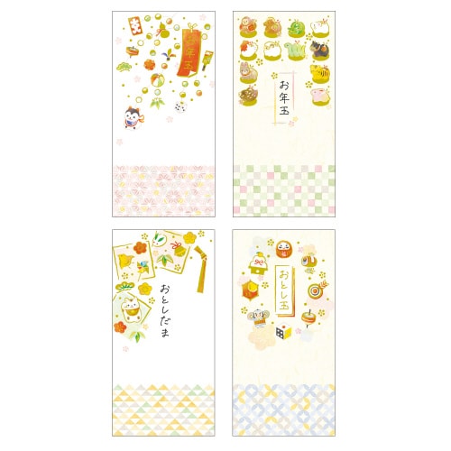 箔押しぽち袋 40冊入