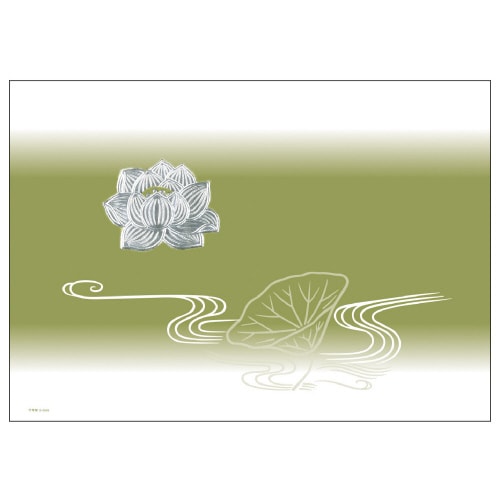 掛紙 B5判 仏 無字 雪 5冊入