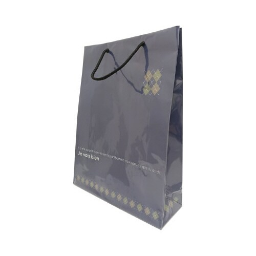 ビニール付き手提げ紙袋 中NO.19 50枚