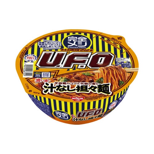 完全メシ 日清焼そば 濃い濃い汁なし担々麺 12食