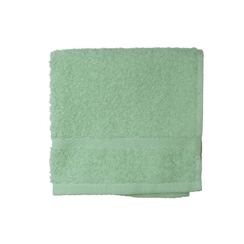 120匁カラーおしぼり 12枚入 薄グリーン