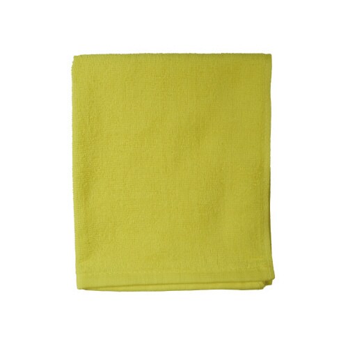 220匁抗菌カラーショートパイル イエロー12枚入