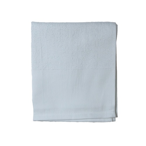 200匁カラーショートパイル ホワイト 12枚入