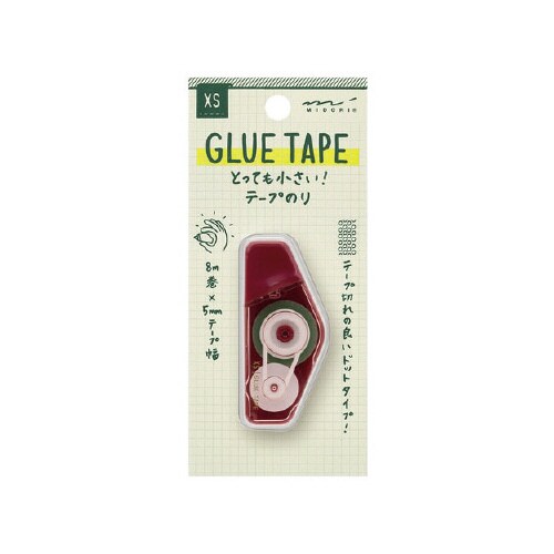 テープのり XS えんじ