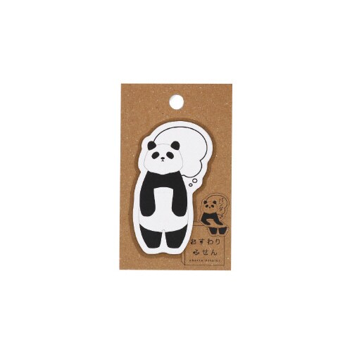 おすわり付箋 パンダ