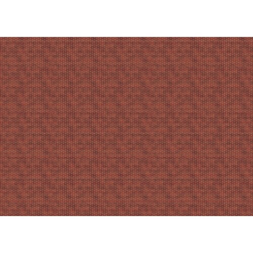 ジオラマタックシート 赤レンガ 1/50 5枚組