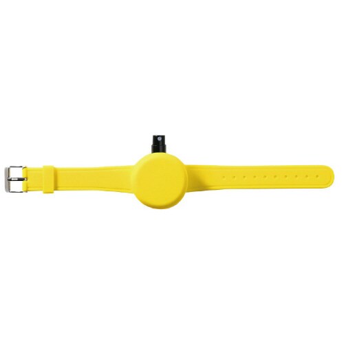 消毒液用リストバンド イエロー