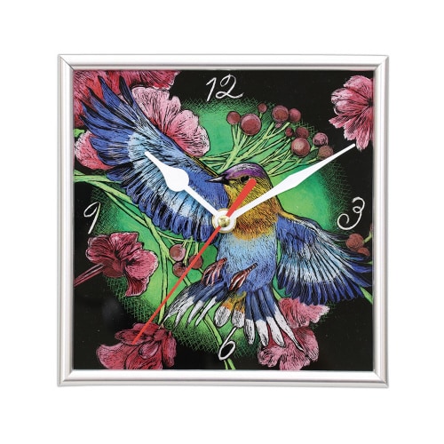 アートガラスフレーム時計