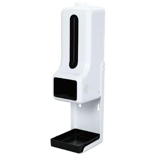 固定式非接触検温計付オートディスペンサー