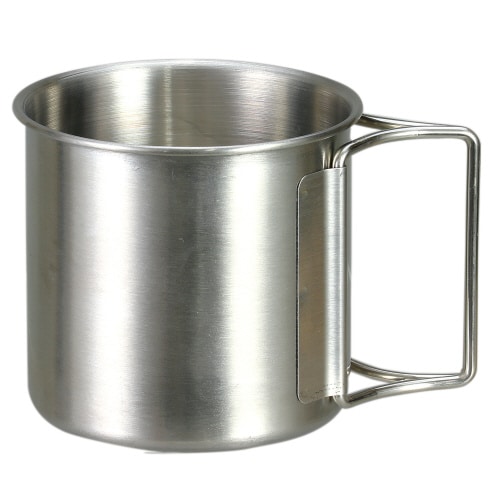 折りたたみハンドル ステンレスマグ