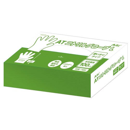 ATニトリルグローブ L 100枚入