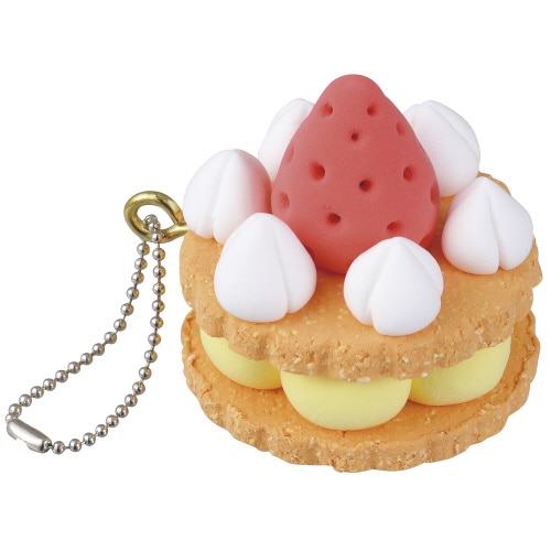 ねんどでつくるスイーツストラップ