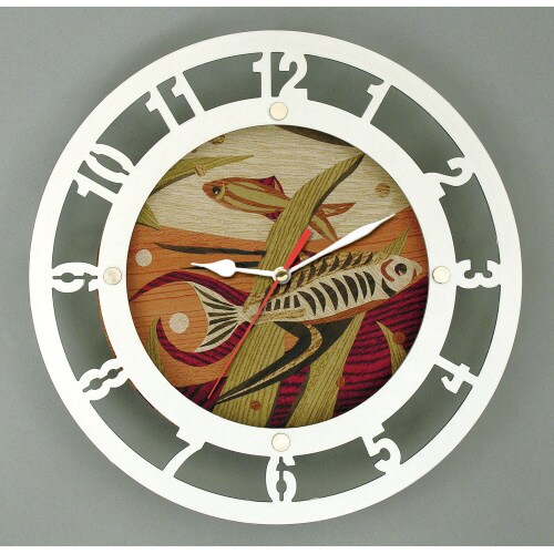 メタリック時計 ウッドシートセット