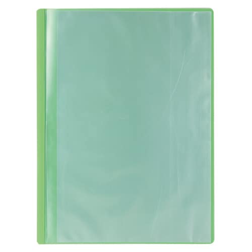 薄型クリアブックA4 横入10ポケット グリーン