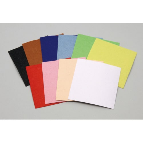フェルトシールセット小100X100mm10色組