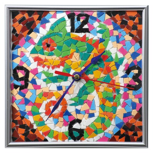 プラモザイクフレーム時計
