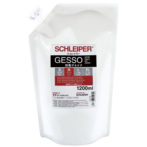 シュレイパージェッソ M 中粒子 白 1200