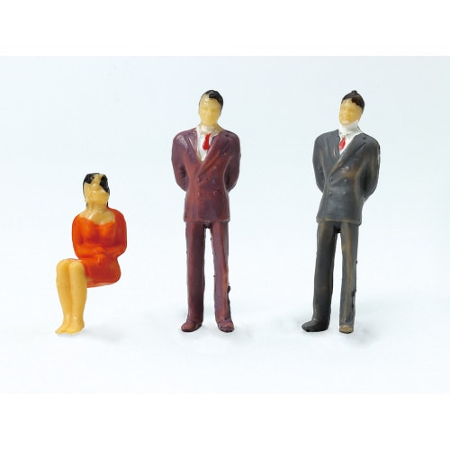 ジオラマ模型 人物 1/50 10個組