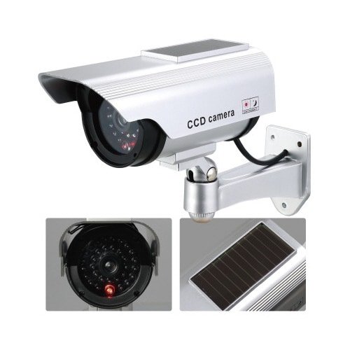 防犯ダミーカメラ(ソーラーパネル搭載タイプ)