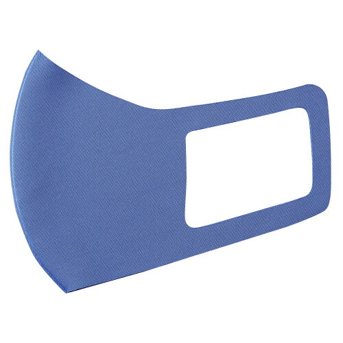 ひんやり冷感マスク M 青 2枚入