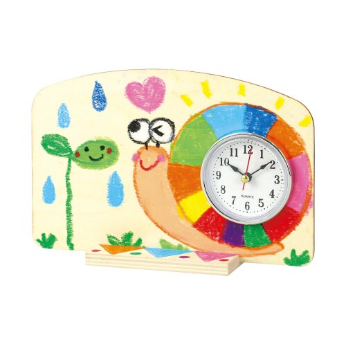 おえかきプレゼント時計