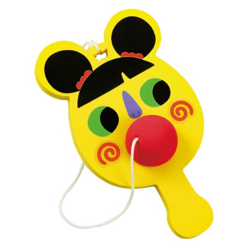 シールでアレンジ メイクフェイスけん玉