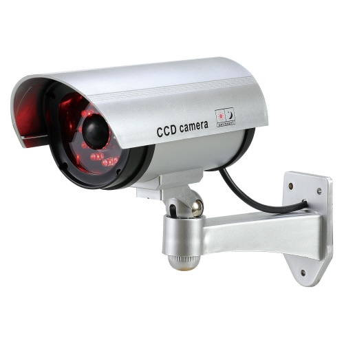 防犯ダミーカメラ(人感センサーライトタイプ)