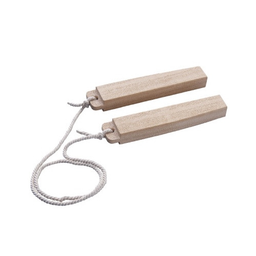 拍子木(ひも付)