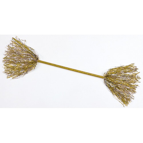 キラキラポンポンバトン ゴールドシルバー