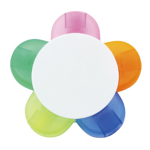 フラワー5色ペン