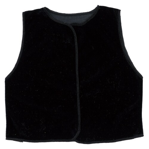 ベロアベスト Jサイズ 黒