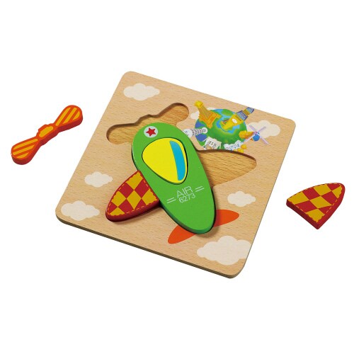 木製パズル ひこうき