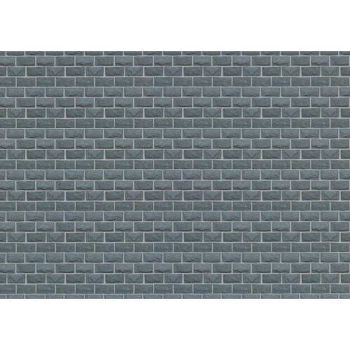 ジオラマシート レンガ グレー1/12 5枚