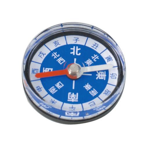 カラフル方位磁石 30φ黒