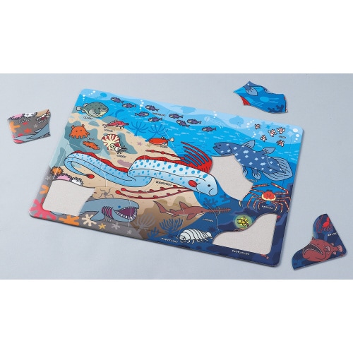 ふしぎな深海のいきものパズル
